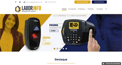 Desktop Screenshot of laborinfo.com.br